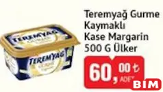 ÜLKER TEREMYAĞ GURME KAYMAKLI KASE MARGARİN 500 G ÜLKER TEREMYAĞ GURME KAYMAKLI KASE MARGARİN 500 G